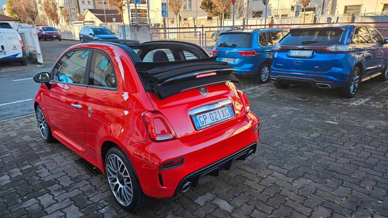 Abarth 595 C 1.4 t-jet 145cv CABRIO-NAVY-SENSORI-U-CONNECT