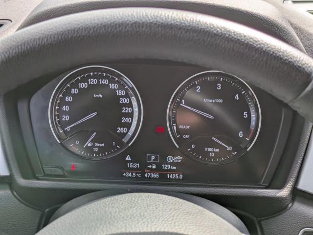 BMW X1 SDRIVE 1.5d 116cv TELECAM SENS PARK CERCHI IN LEGA