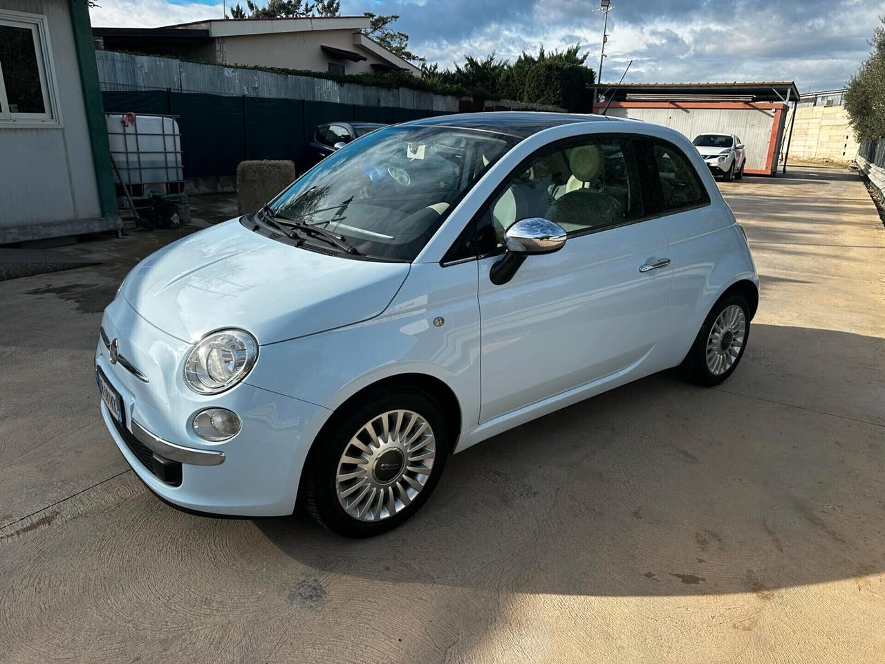 Fiat 500 1.2 BENZINA 69CV tetto panor 2009