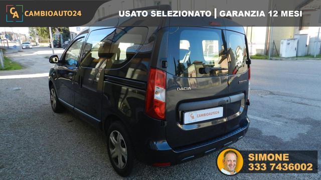 DACIA Dokker 1.6 8V 85CV GPL Lauréate-Bombola Gpl Nuova 10 Anni