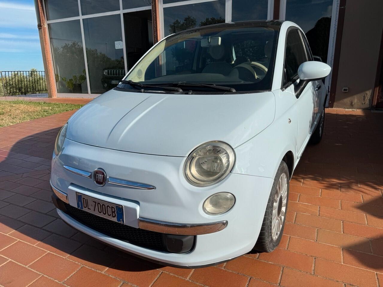 Fiat 500 1.2 Lounge Colore Azzurro Cuor Leggero