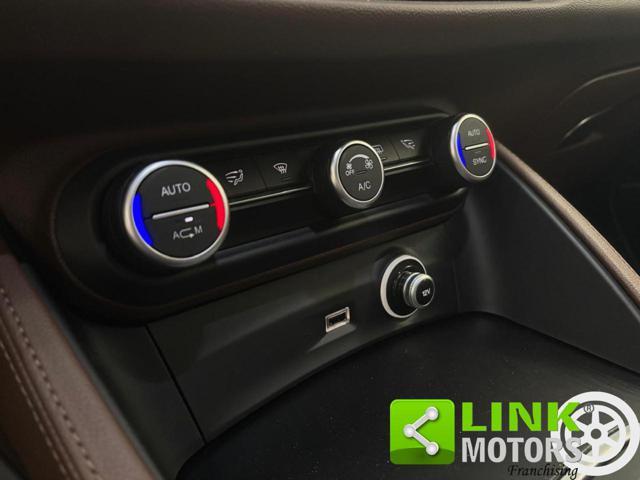 ALFA ROMEO Stelvio 2.2 JTDM 210 CV AT8 Q4 Super KM CERT, PELLE.