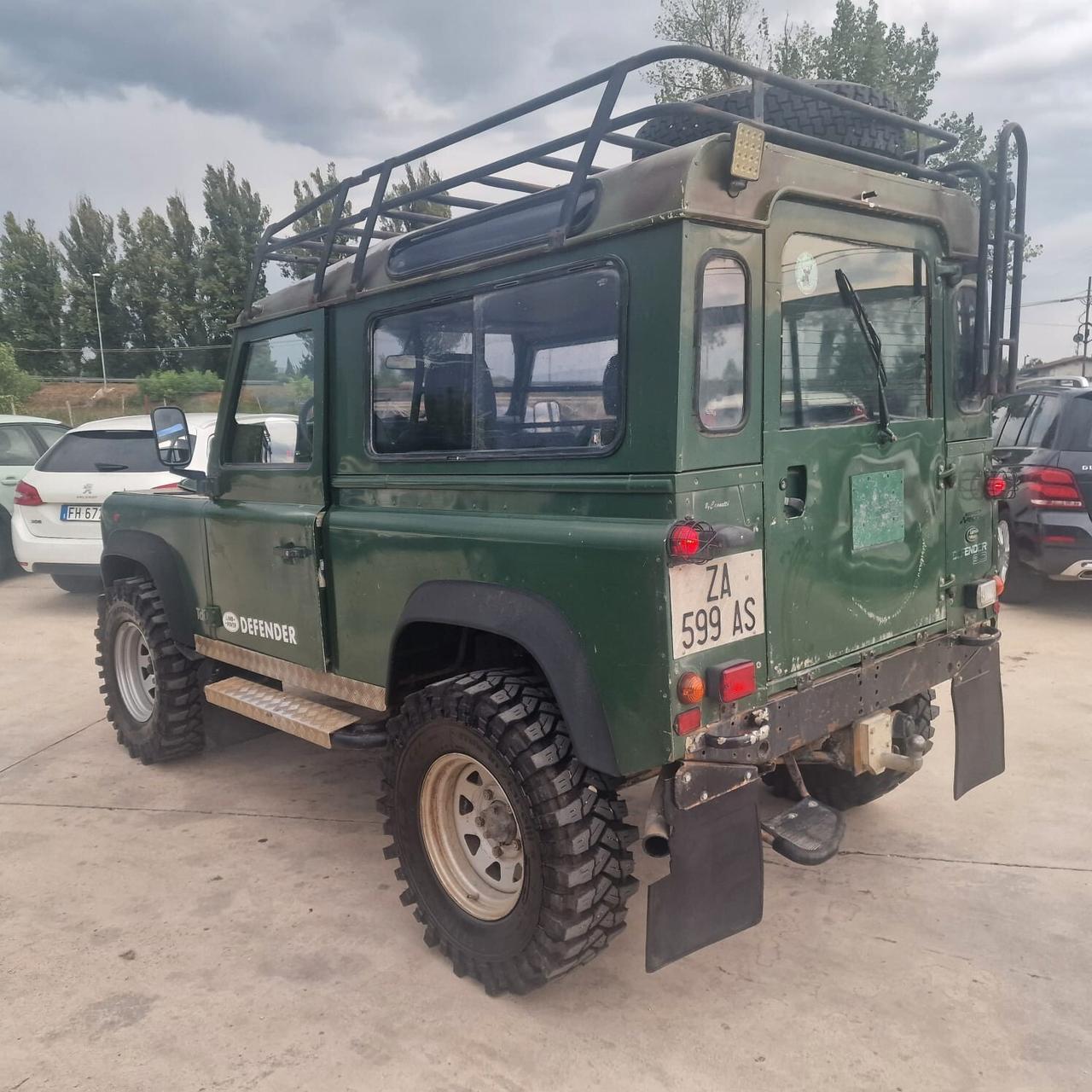 Land Rover Defender 90 2.5 Tdi Hard-top GANCIO TRAINO E VERRICELLO