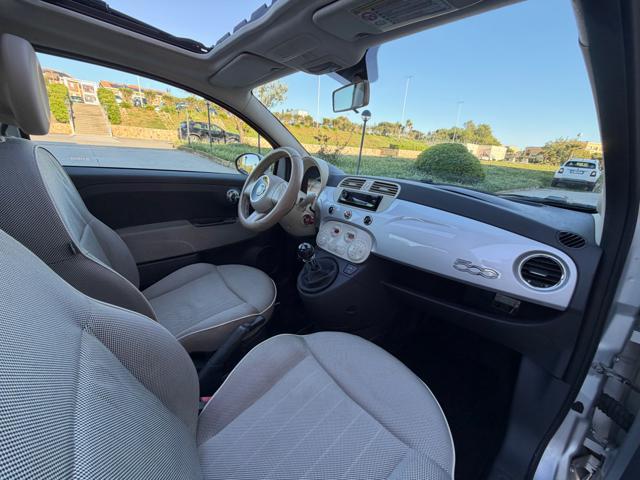 FIAT 500 1.2 LOUNGE+TETTO APRIBILE+CLIMATRONIC+CERCHI