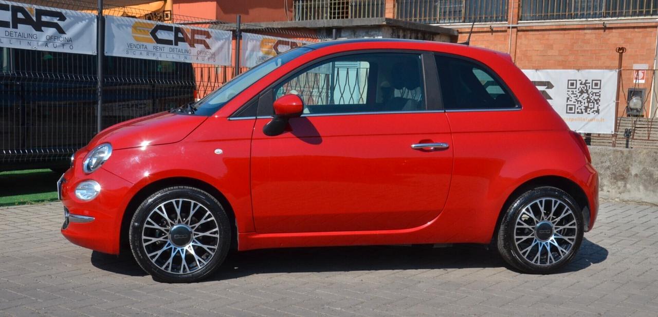 Fiat 500 1.0 Hybrid Red