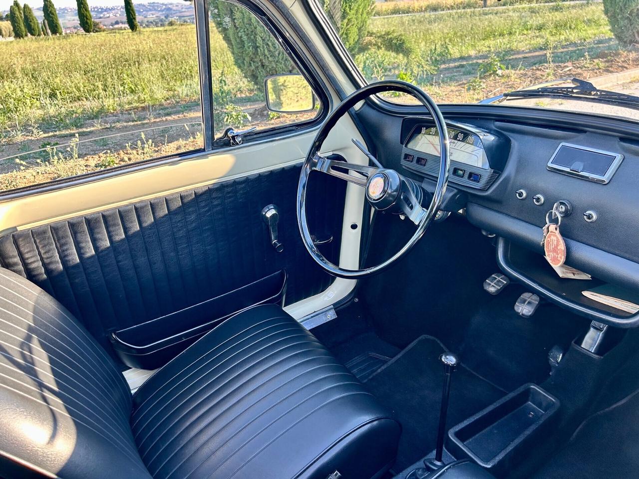 Fiat 500 110 F BERLINA mod. L - RESTAURO COMPLETO Motore 650 Cambio Sincronizzato
