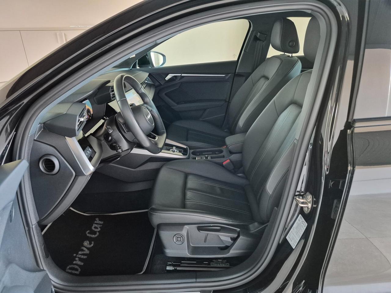 Audi A3 SPB 2.0 TDI S LINE S-TRONIC PELLE LED C.18" BLACK PACK APPLE CAR PLAY/ANDROID AUTO SED. SPORT. RISC. VIRTUAL COCKPIT PLUS