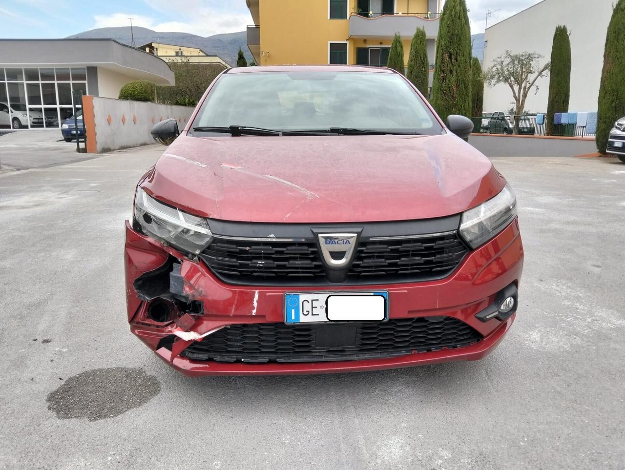Dacia Sandero Streetway 1.0 Benz. 2021 SINISTRATA