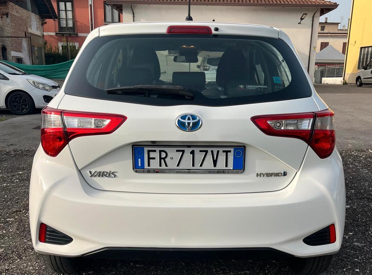Toyota Yaris 1.5 Hybrid 5 porte - CONSUMI RECORD - Unico Proprietario -Km certificati