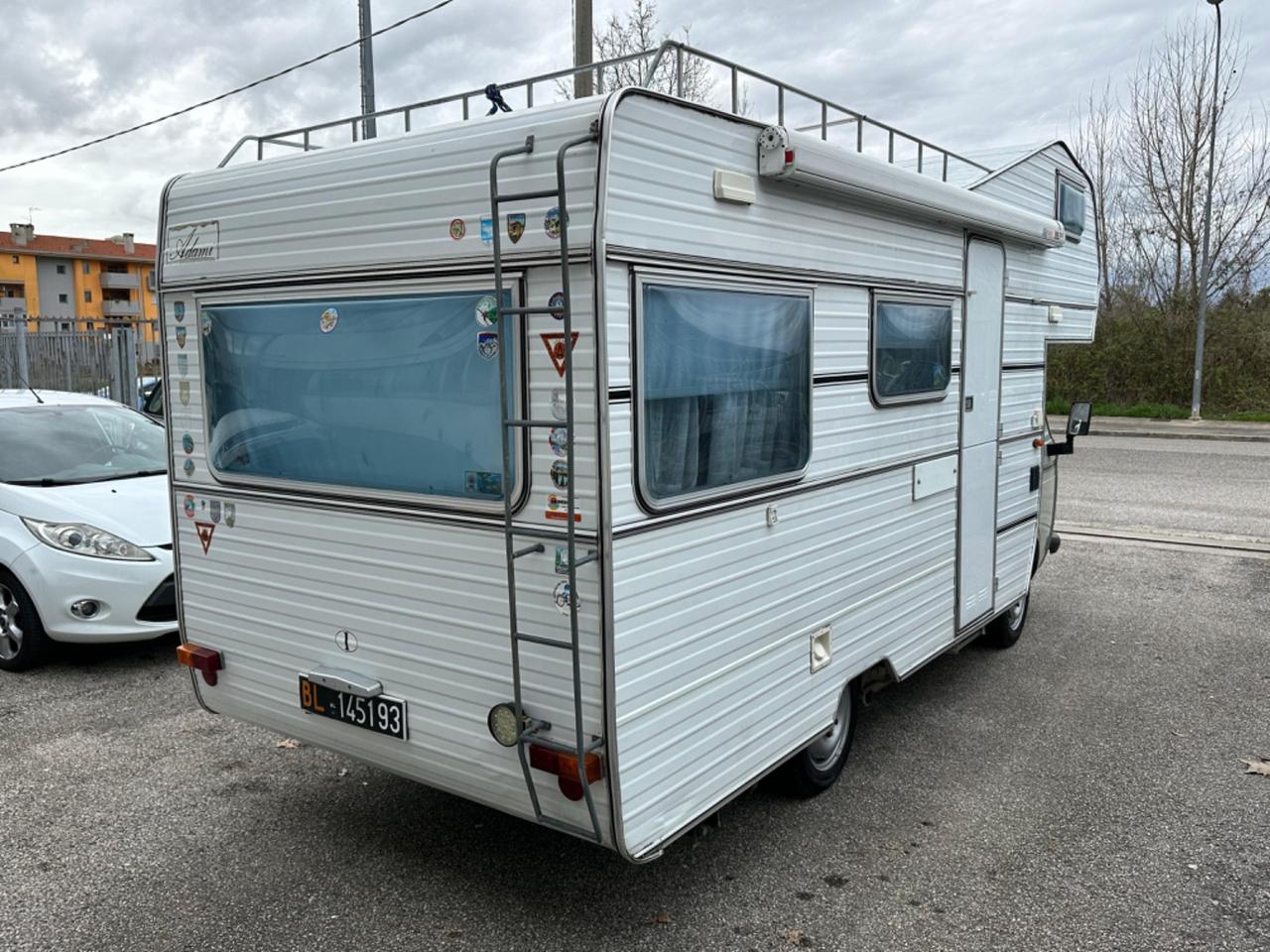 Fiat 238 camper MANSARDATO TARGA NERA 55000km OTTIME CONDIZIONI