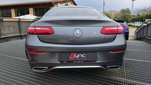 MERCEDES-BENZ E 220 d COUPE 4MATIC PREMIUM PLUS AMG TAGLIANDI MB UNIP