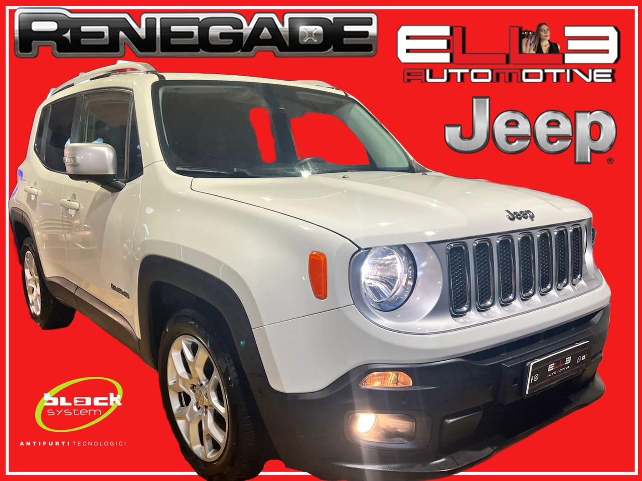 Jeep Renegade 1.6 Mjt 120 CV Limited 09/2016