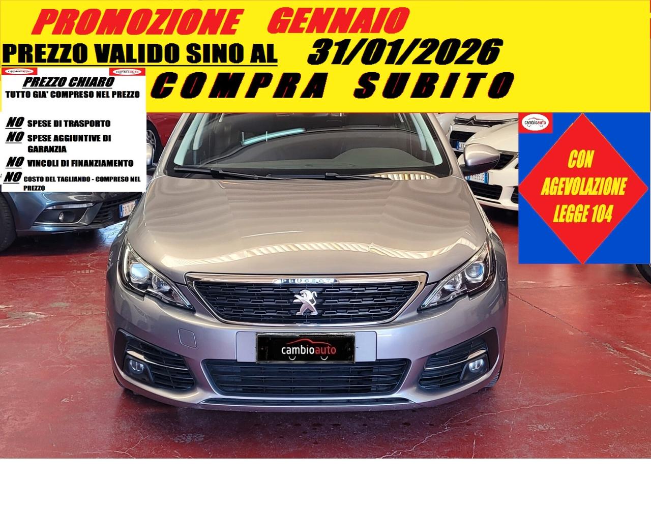 Peugeot 308 BlueHDi 100 S&S Active