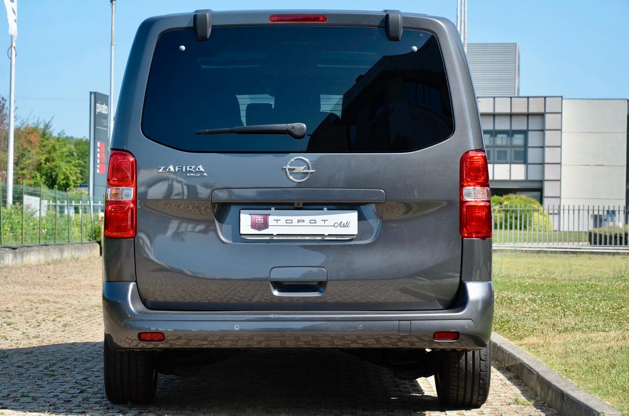OPEL ZAFIRA LIFE 2.0d 177cv AUTO, 8 POSTI, UNICOPROP, SERVICE UFF OPEL, EURO 6D, TETTO, RETROCAMERA 360°, PERMUTE