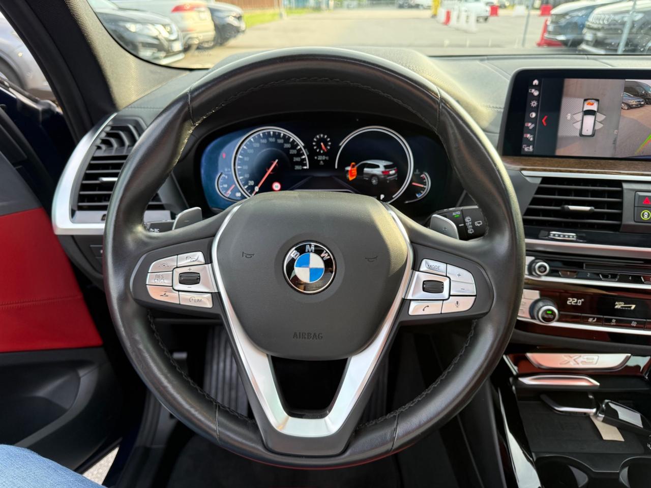 Bmw X3 xDrive30d Luxury Tetto Apribile Pelle Bicolor Telecamere 360 Gradi