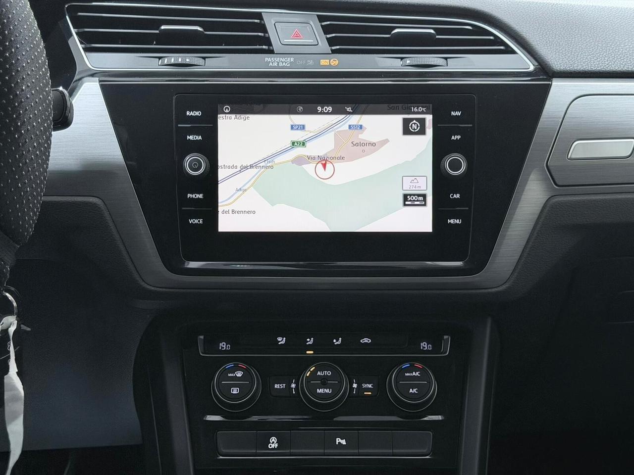 VOLKSWAGEN TOURAN 1.6TDI 115CV DSG 7POSTI