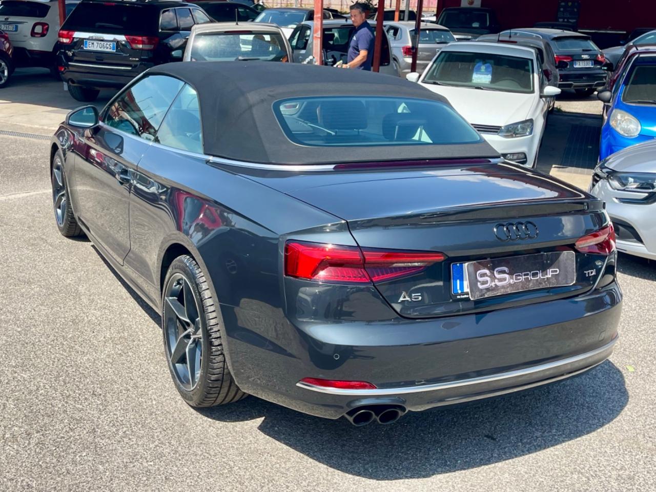 A5 Cabrio 2.0 TDI 190 CV S tronic/ Sport/unipro/rate/