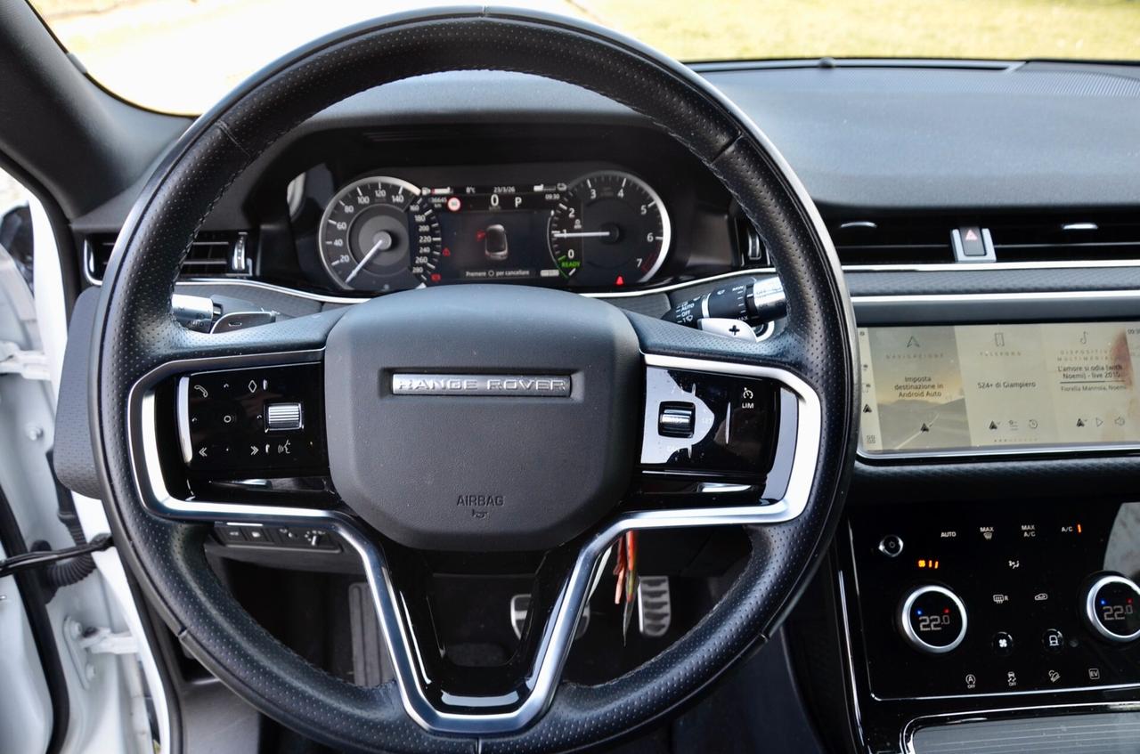 LAND ROVER RANGE ROVER 1.5 I3 PHEV PLUG-IN AWD 300cv AUT, UNICOPROPRIETARIO, UFF ITALIANA, SERVICE CON FATTURE, RETROCAMERA, PERMUTE