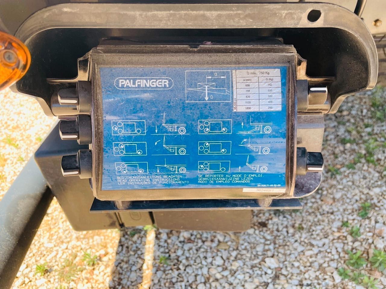 Iveco Daily 60C17H 4750 QUAD-TOR RG CON SPONDA IDRAULICA