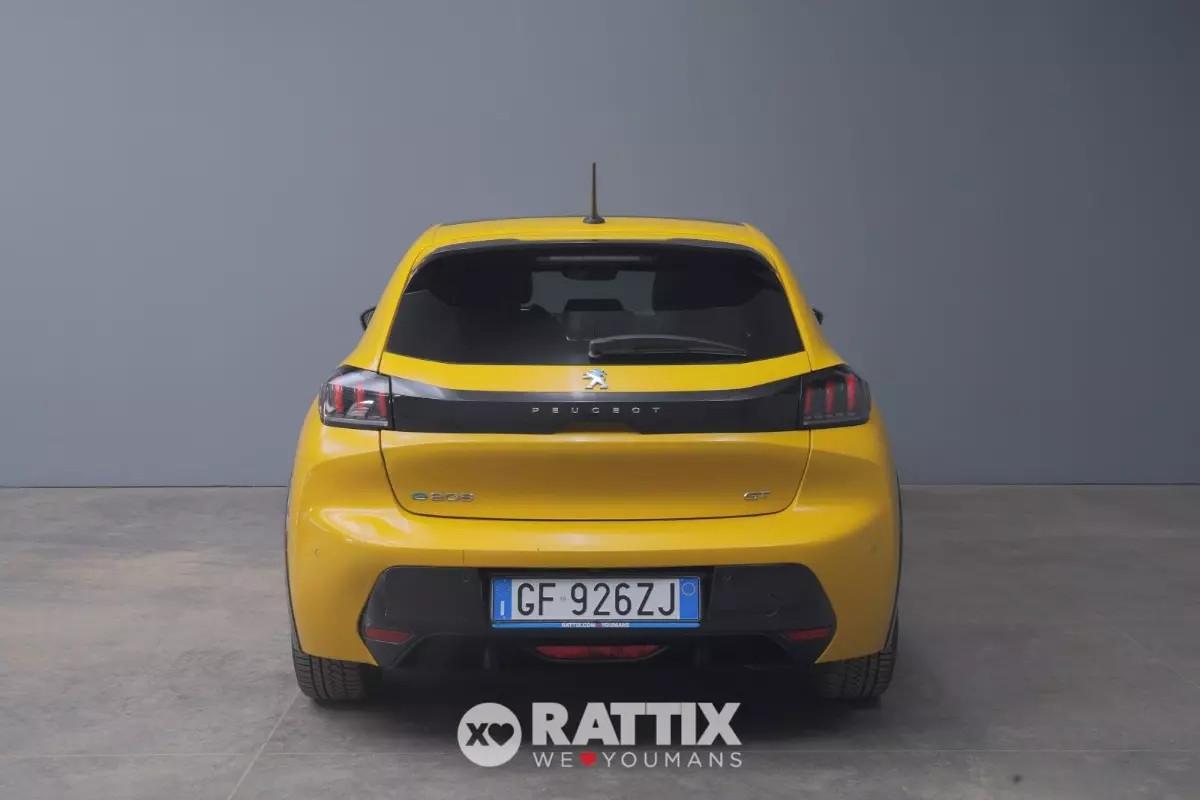 Peugeot e-208 motore elettrico 100kW GT