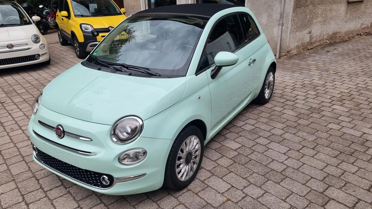 Fiat 500 C 1.2 Lounge 69cv mod2016 km42900 neopat