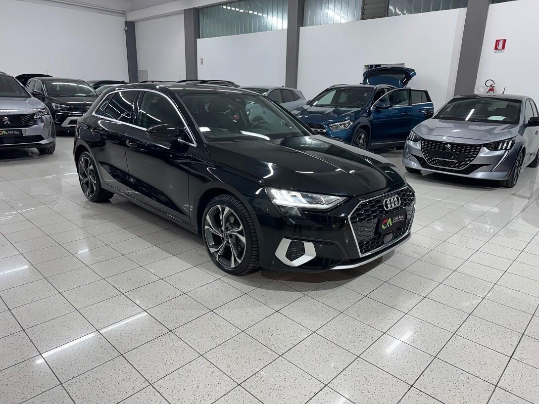 A3 SPB 35TDI S tronic VETRI SCURI CERCHIO 18 SUPER BELLA