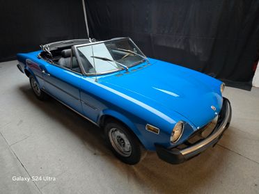 Fiat 124 Spider Sport 1.8cc anno 1976 certificata ASI con C.R.S.