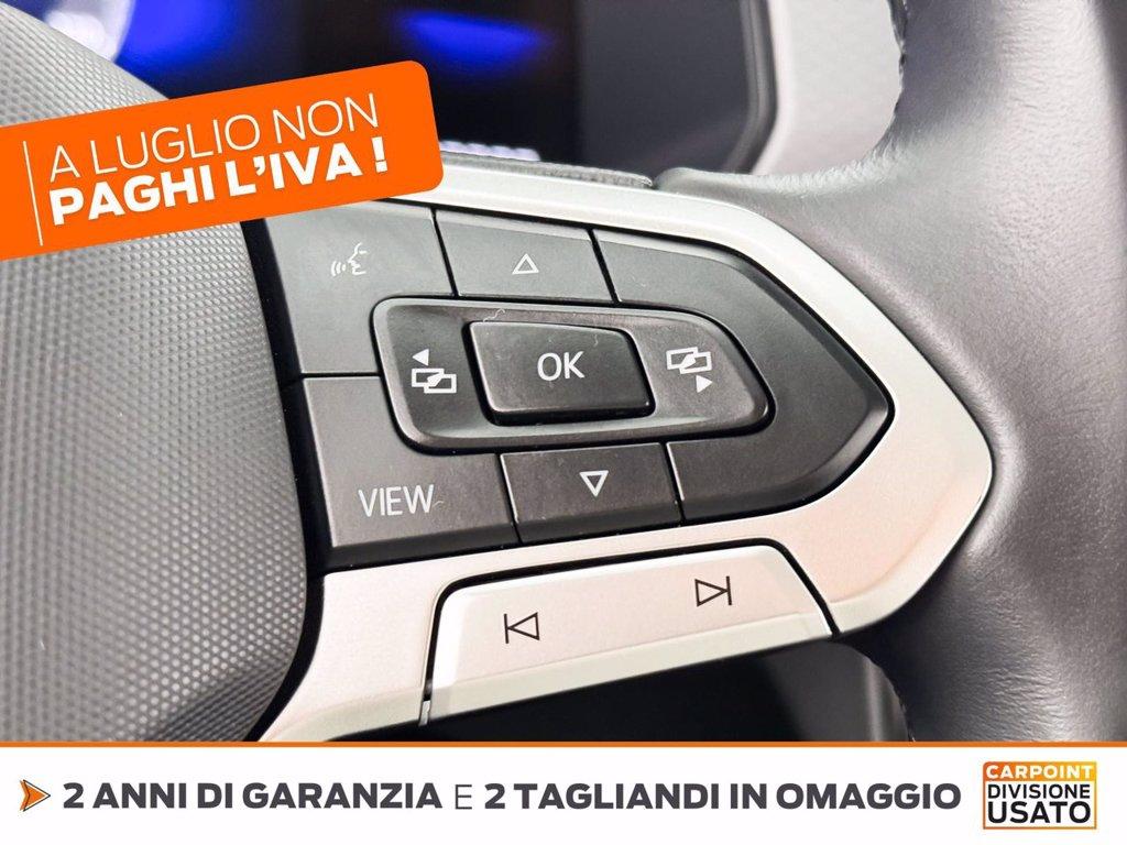 VOLKSWAGEN T-cross 1.0 tsi life 95cv del 2024