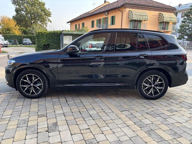 BMW X3 xdrive20d mhev 48V Msport auto FARI LASER-NAVI-19"