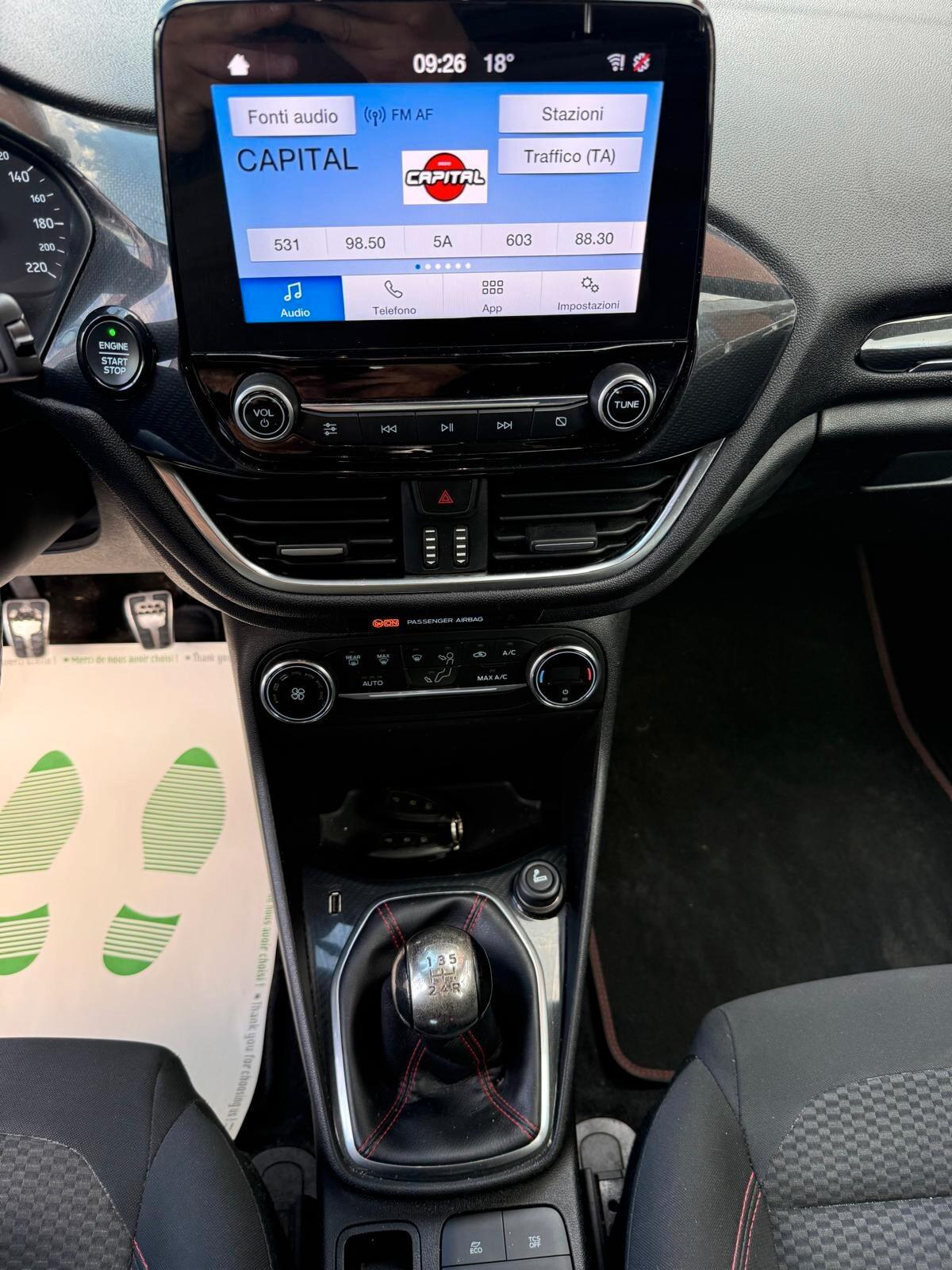 Ford Fiesta 1.1 85 CV 5 porte ST-Line 2019