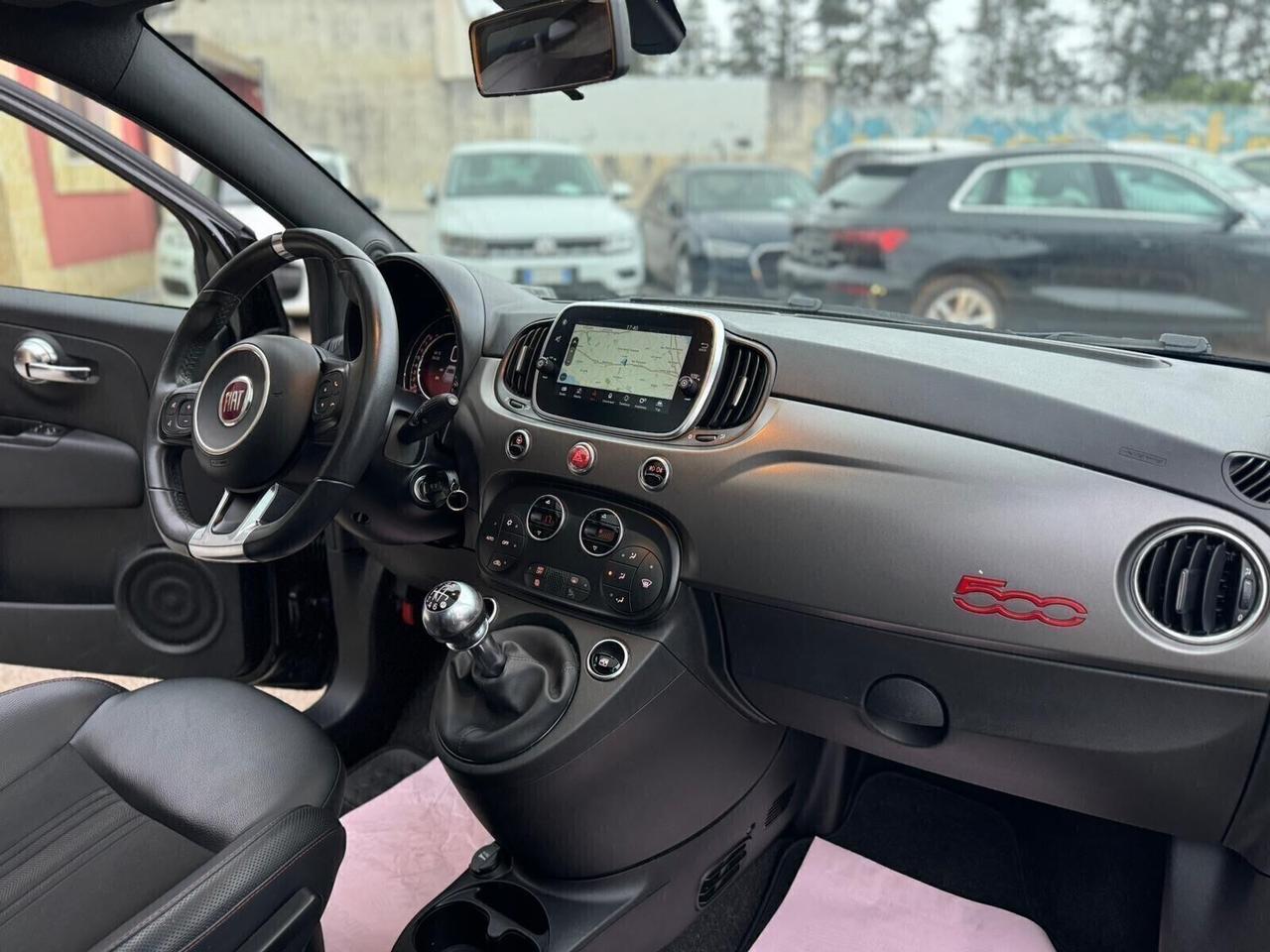 Fiat 500 1.0 Hybrid Sport cockpit tetto