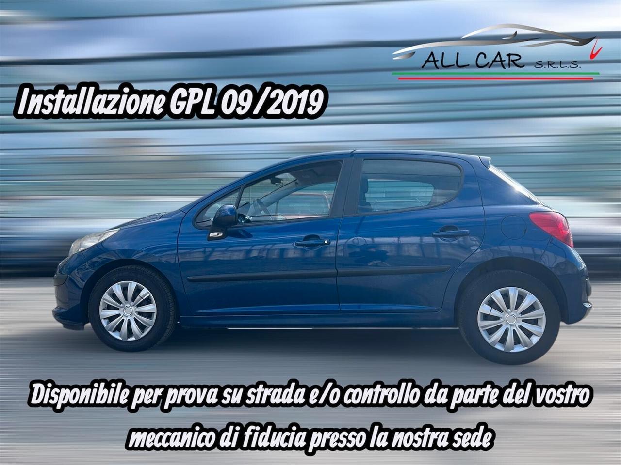 Peugeot 207 1.4 8V 75CV 5p. X Line ECO GPL
