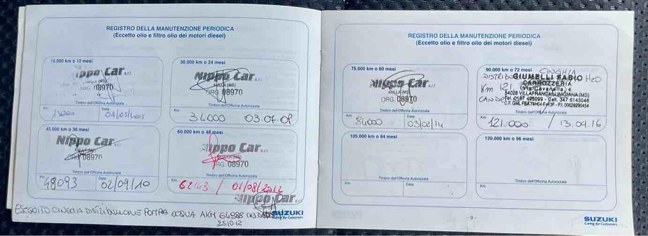 SUZUKI GRAND VITARA - 4X4 - 4WD - INTEGRALE - GANCIO TRAINO