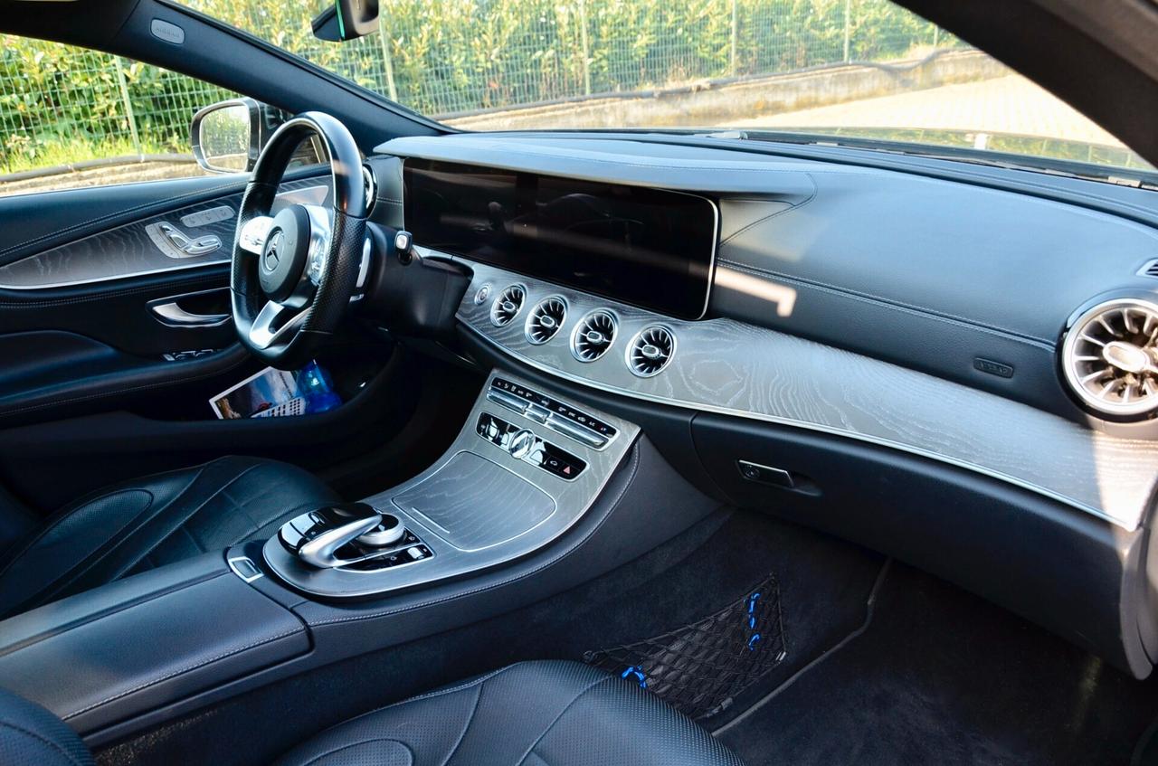 MERCEDES-BENZ CLS 400 COUPE PREMIUM PLUS 4MATIC 340cv AUTO, SERVICE MERCEDES, UFF ITALIANA, TETTO, BURMESTER, MULTIBEAM, RETROCAMERA, PELLE, PERMUTE