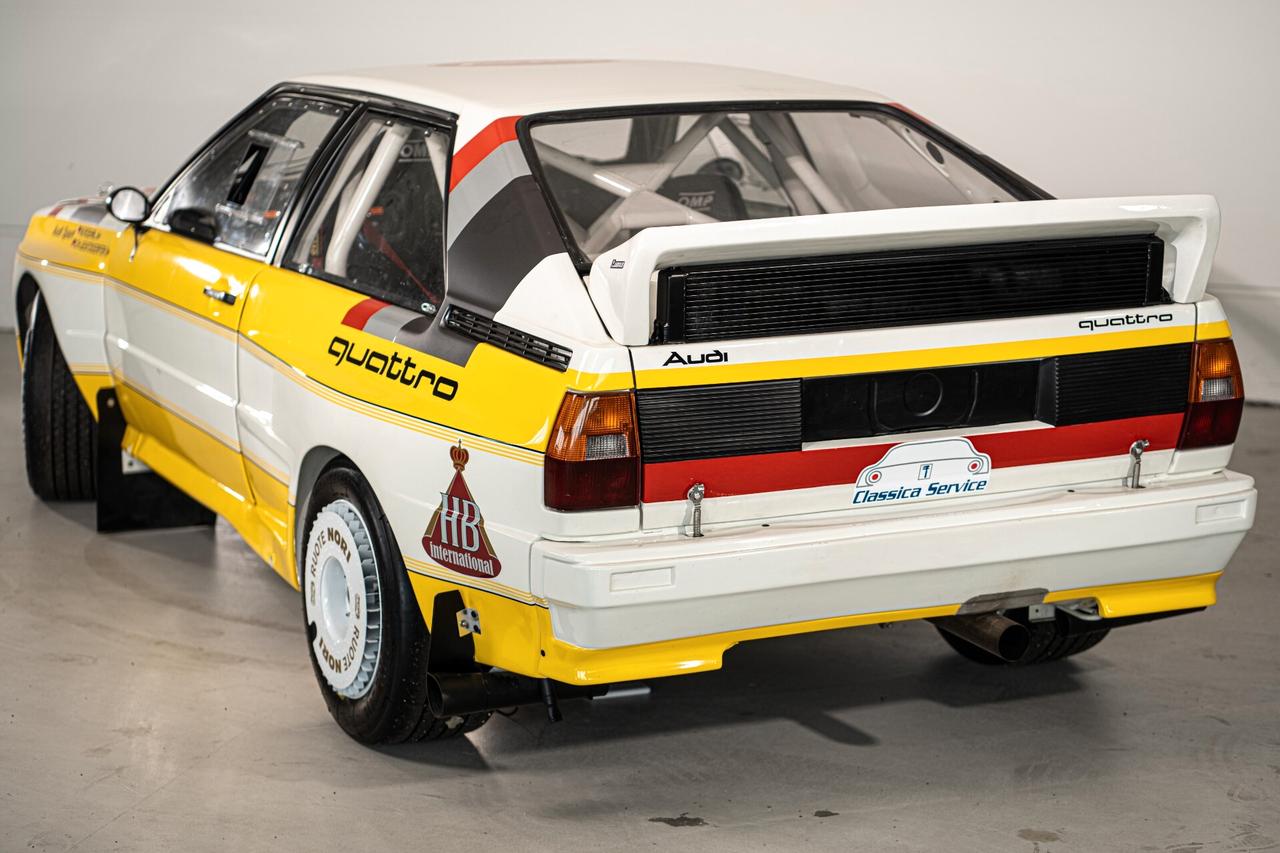 Audi QUATTRO 2.1 turbo RALLY GRUPPO B. RICREATION NEU FICHES & HTP