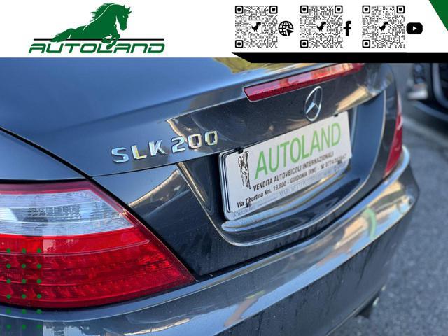 MERCEDES-BENZ SLK 200 Sport 7 G-Tronik Pelle Bianca