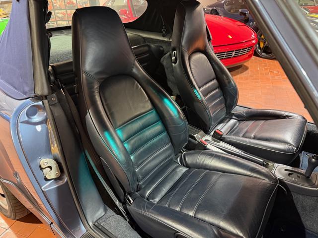 PORSCHE 964 Cabrio-Baltic Blu-Pelle Blu-Capote Blu