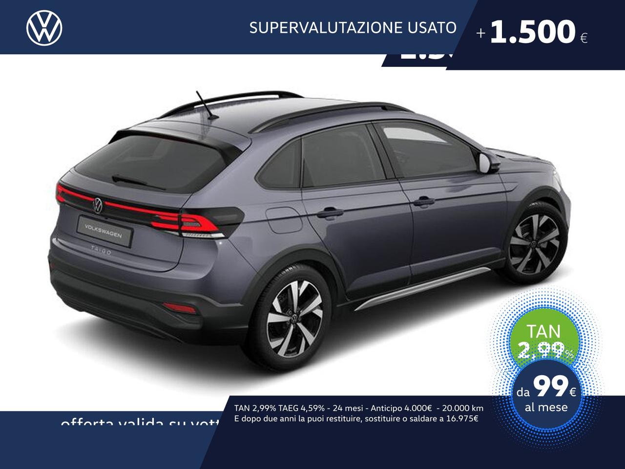 Volkswagen Taigo 1.0 tsi edition plus 95cv