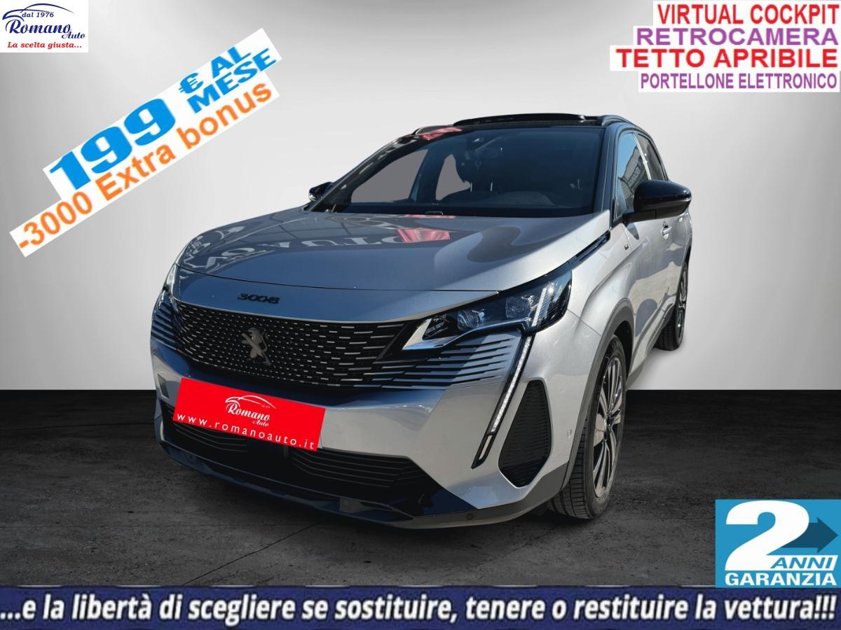 PEUGEOT - 3008 - BlueHDi 130 EAT8 GT#TETTO APRIBILE!