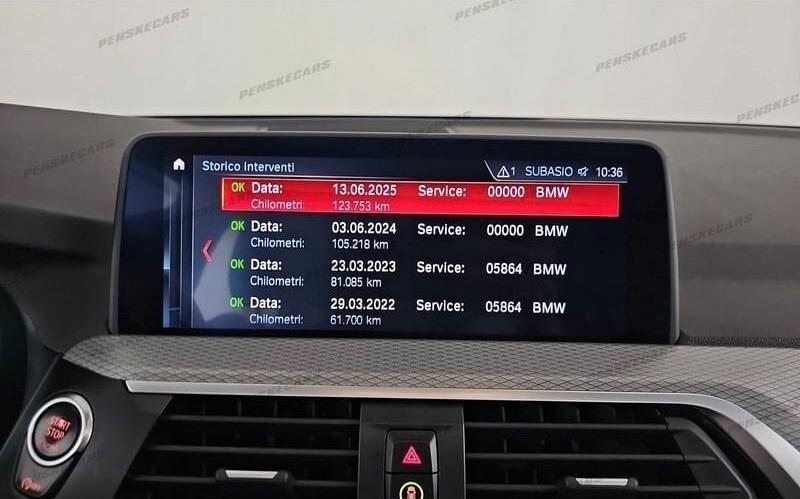 Bmw X3 3.0 xDrive 249CV Msport 01/2019 Euro 6C