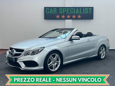 MERCEDES-BENZ E 220 CDI Cabrio Premium LED|RETROCAMERA|PADDLES|18'