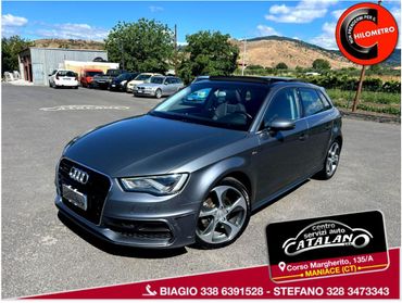 AUDI - A3 - 2.0 TDI 150CV quattro S LINE TETTO APRIBILE LED