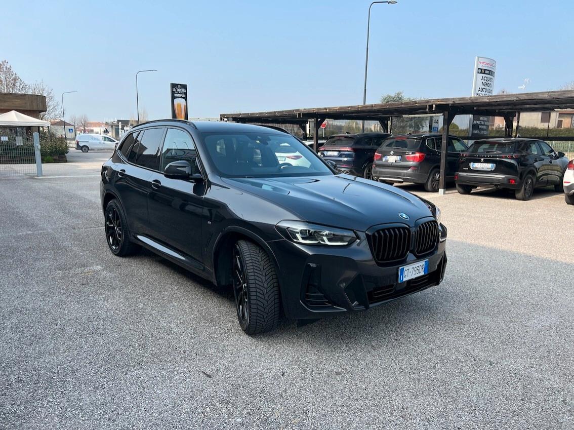 BMW X3 xdrive20d mhev 48V Msport auto UNICO PROPRIETARIO