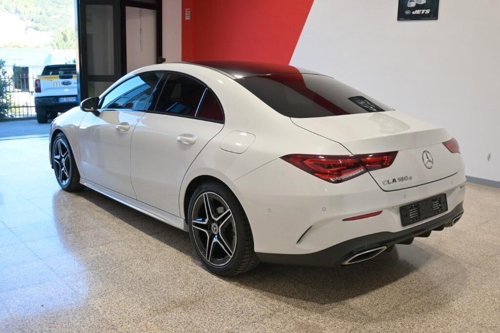 MERCEDES-BENZ CLA 180D 116CV 6M. AMG LINE ( FARI LED - CRUISE - PELLE - NAVI PREMIUM - NIGHT PACK - PARK ASSIST - TELECAMERA POST. - CERCHI 18 )