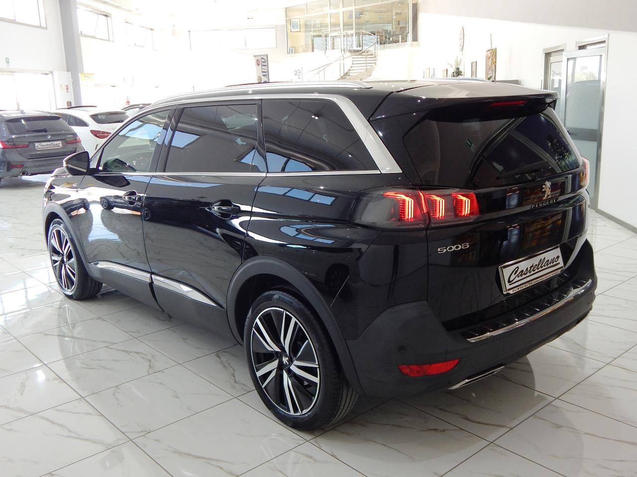 Peugeot 5008 1.5 bluehdi GT Pack 7 Posti EAT8 TETTO-NAVI-PELLE-PARK