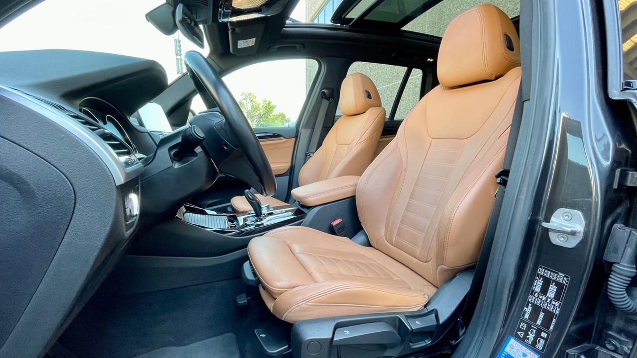 BMW X3 XDRIVE20D 2.0 BUSINESS ADVANTAGE 190CV - FULL LED, PELLE, TETTO