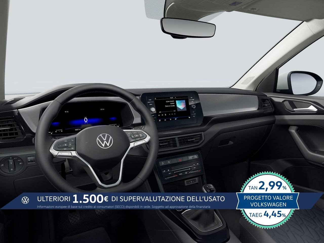 Volkswagen T-Cross 1.0 tsi edition plus 95cv
