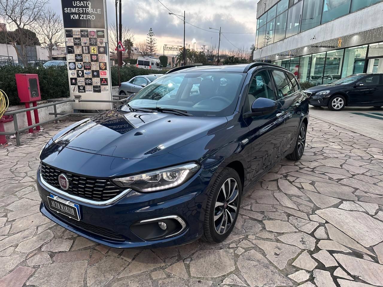 Fiat Tipo 1.6 Mjt S&S DCT SW Lounge APPLECARPLAY & ANDROIDAUTO - NAVI - LUCI LED & LASER - CERHI IN LEGA 17" DIAM/NERO LUCID...