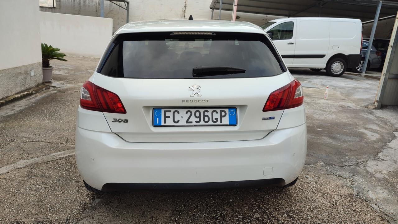 Peugeot 308 BERLINA TETTO PANORAMICO 1.6 HDI