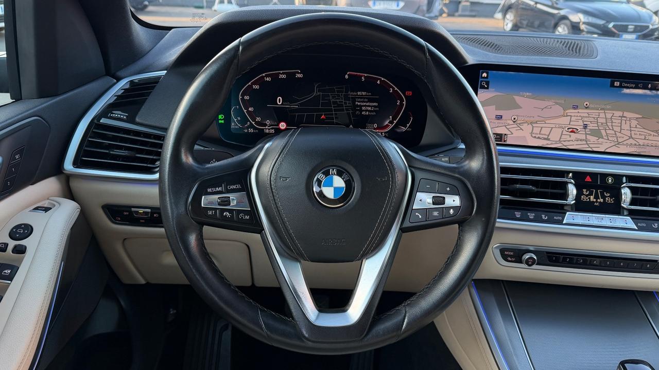 BMW X5 X-DRIVE 25D 2.0 BUSINESS 231 CV - VIRTUAL COCKPIT, PELLE, PACCHETTO LUCI